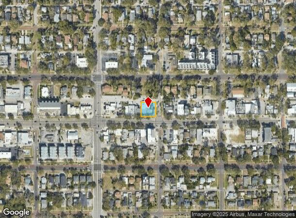  2701 Central Ave, Saint Petersburg, FL Parcel Map
