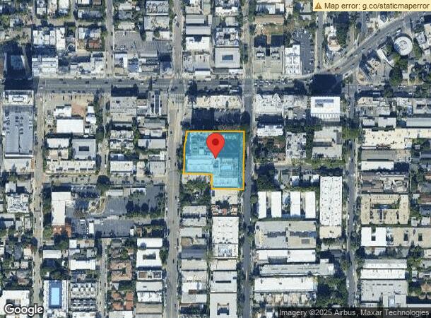  1018 N San Vicente Blvd, West Hollywood, CA Parcel Map