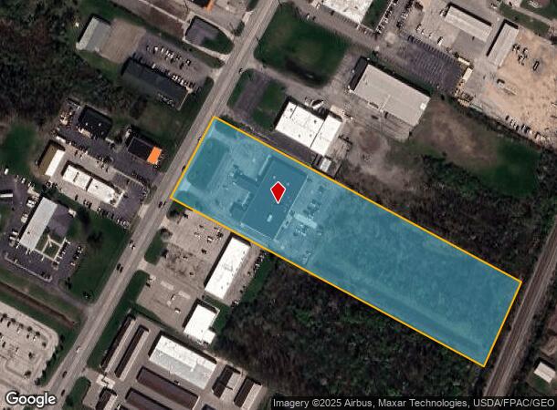  1051 S Telegraph Rd, Monroe, MI Parcel Map