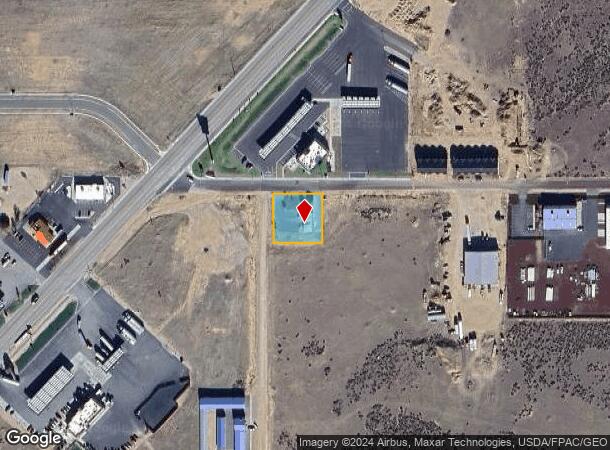  705 W 850 South St, Fillmore, UT Parcel Map