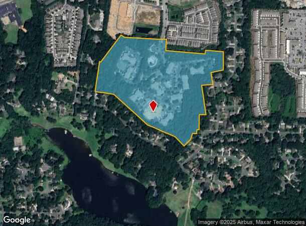50 Downsby Ln, Woodstock, GA Parcel Map
