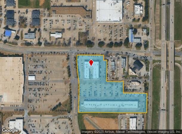  1301 W Glade Rd, Euless, TX Parcel Map