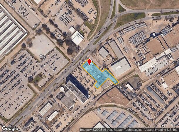  3326 W Mockingbird Ln, Dallas, TX Parcel Map