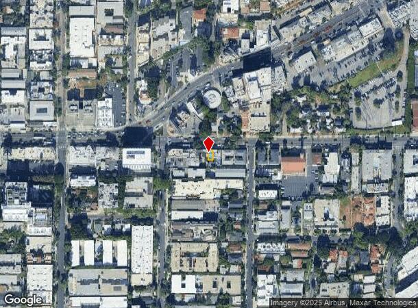  8748 Holloway Dr, West Hollywood, CA Parcel Map