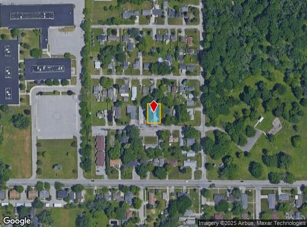  1924 Essex Ave, Saginaw, MI Parcel Map