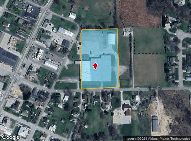 322 E Bridge St, Brownstown, IN Parcel Map