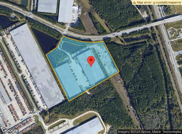  235 Jimmy Deloach Pkwy, Port Wentworth, GA Parcel Map