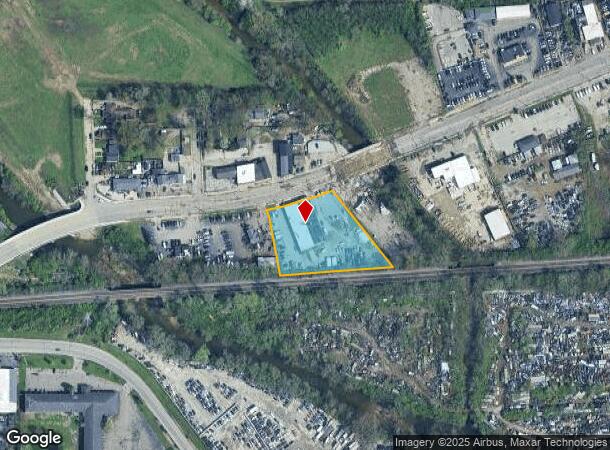  3413 W Washington St, Indianapolis, IN Parcel Map