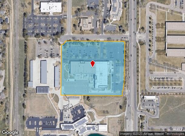  3405 S Timberline Rd, Fort Collins, CO Parcel Map