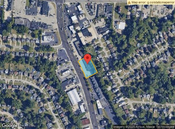  6580 Glenway Ave, Cincinnati, OH Parcel Map