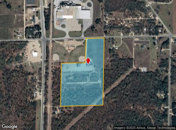 1350 E 8Th St, White Cloud, MI Parcel Map