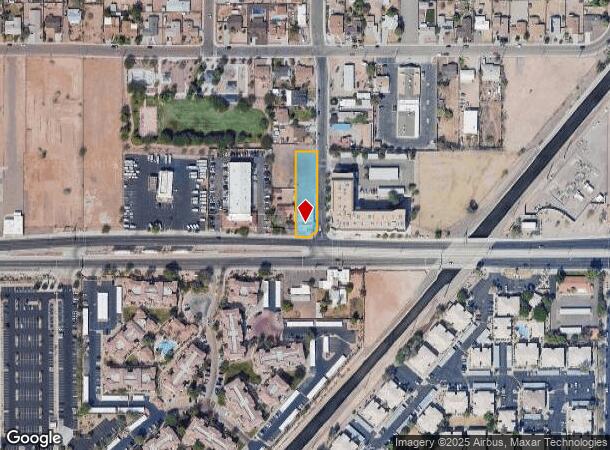  2424 E Apache Blvd, Tempe, AZ Parcel Map