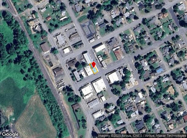 137 Ne Locust St, Oakland, OR Parcel Map
