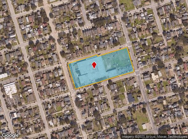 1421 37Th St, Galveston, TX Parcel Map