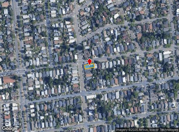 1601 California St, Berkeley, CA Parcel Map