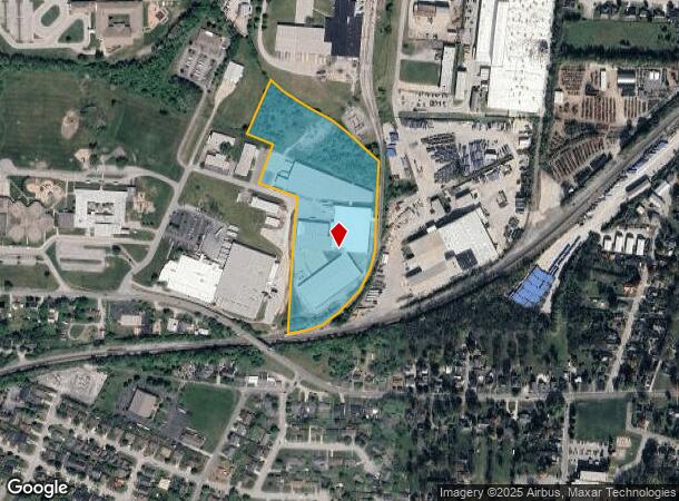  500 Memorial Dr, Nicholasville, KY Parcel Map