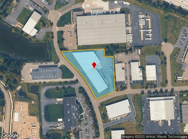 30082 Research Dr, New Hudson, MI Parcel Map