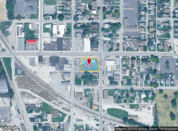  1709 Broad St, New Castle, IN Parcel Map