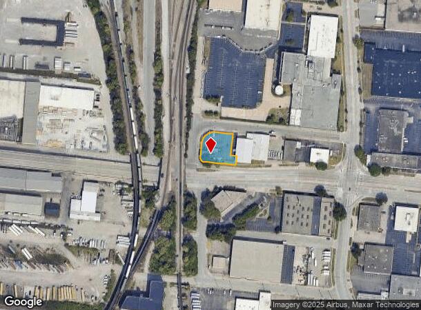  1250 W 8Th St, Cincinnati, OH Parcel Map