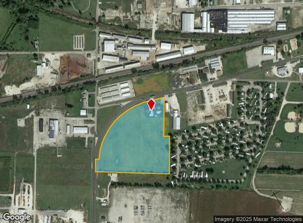  1351 W Chestnut St, Union City, IN Parcel Map