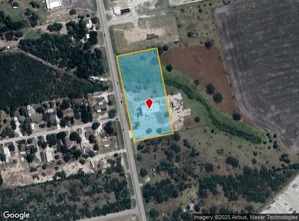  650 S Flournoy Rd, Alice, TX Parcel Map