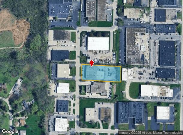 3490 N 127Th St, Brookfield, WI Parcel Map