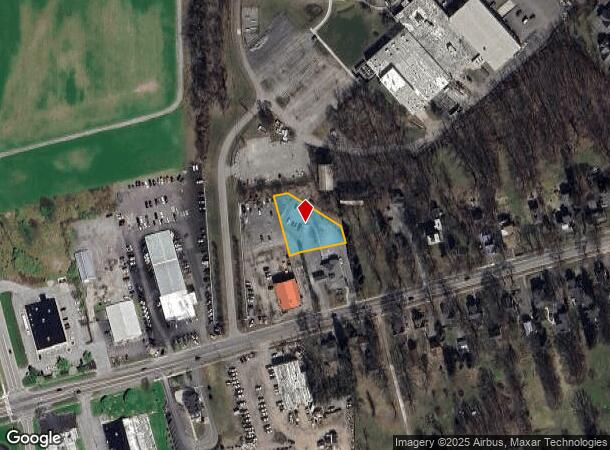 72 W Main St, Honeoye Falls, NY Parcel Map