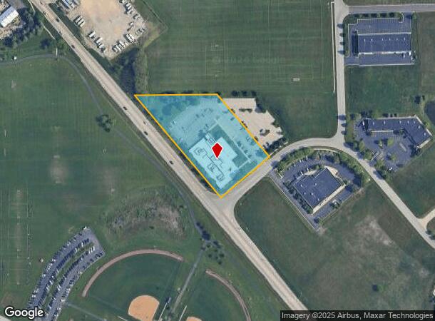  80 Templeton Dr, Oswego, IL Parcel Map