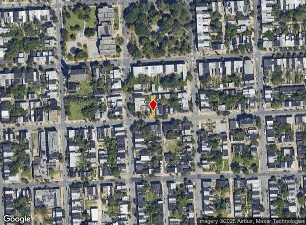 1524 W Pratt St, Baltimore, MD Parcel Map