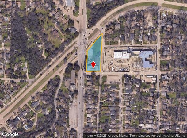  3200 W Jefferson Blvd, Dallas, TX Parcel Map