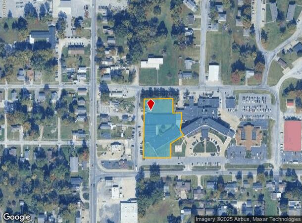 1310 Mark Franklin Dr, Benton, IL Parcel Map