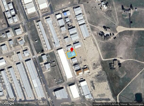  7935 Cessna Dr, Peyton, CO Parcel Map