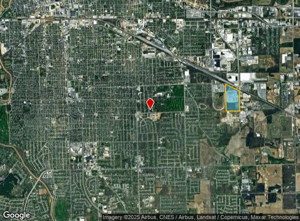  3800 Meyer Rd, Fort Wayne, IN Parcel Map