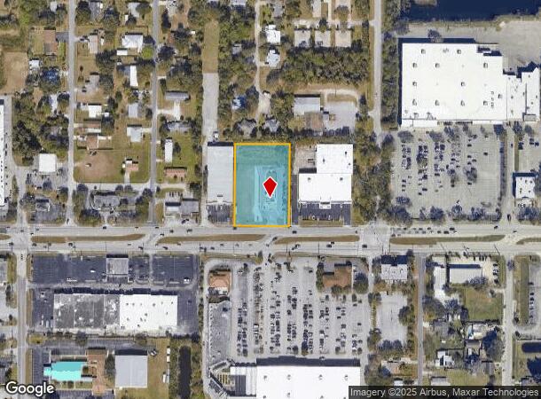2880 W New Haven Ave, Melbourne, FL Parcel Map