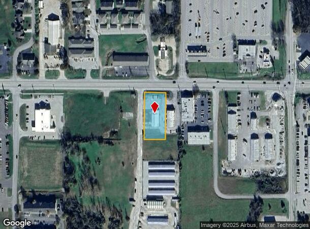 1627 W Mcclain Ave, Scottsburg, IN Parcel Map