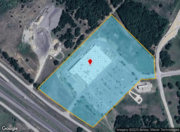  1341 Highway 287 N, Bowie, TX Parcel Map