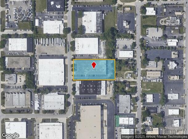 877 N Larch Ave, Elmhurst, IL Parcel Map