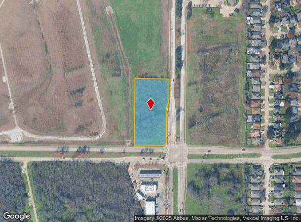 5540 S Collins St, Arlington, TX Parcel Map