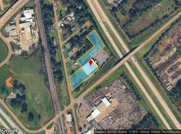  New York Ave, Alexandria, LA Parcel Map