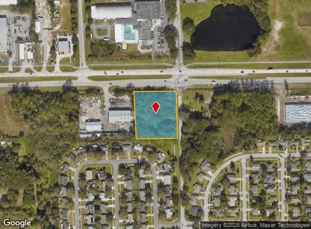  780 E International Speedway Blvd, Deland, FL Parcel Map