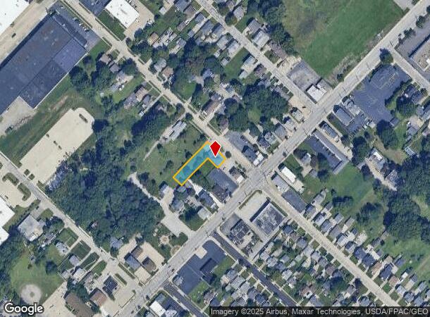 1460 Rockefeller Rd, Wickliffe, OH Parcel Map