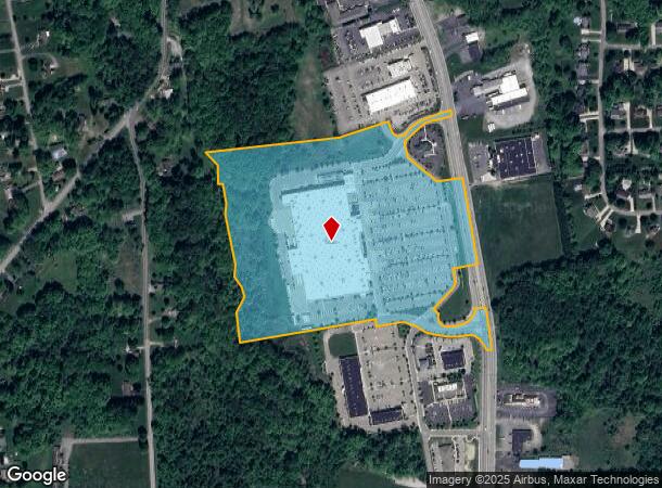 1275 N Hermitage Rd, Hermitage, PA Parcel Map