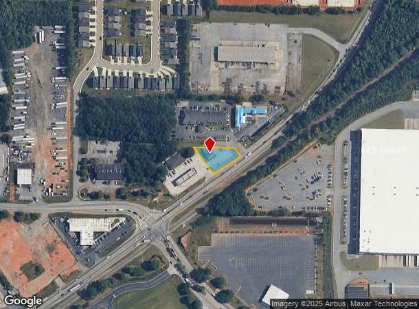 614 Highway 155 S, Mcdonough, GA Parcel Map