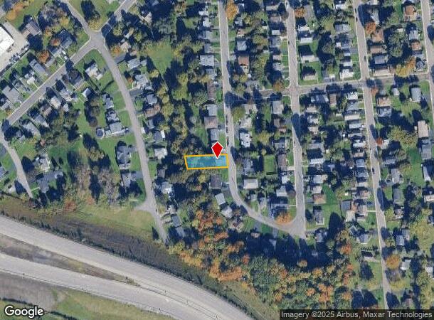 308 Case St, Syracuse, NY Parcel Map