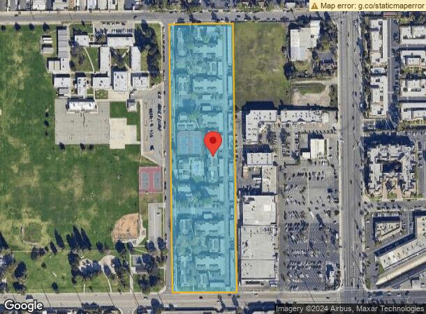  15400 Belgrade St, Westminster, CA Parcel Map