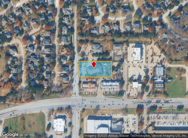 1601 Corporate Cir, Southlake, TX Parcel Map