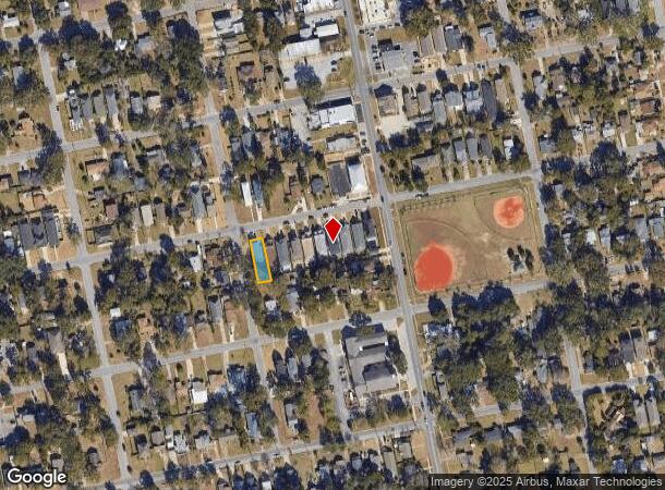  1101 E Yonge St, Pensacola, FL Parcel Map