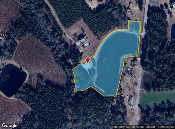 3078 Burkhalter Rd, Claxton, GA Parcel Map