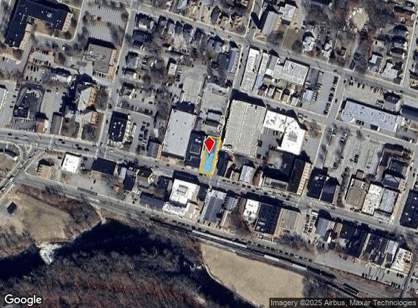  893 Main St, Willimantic, CT Parcel Map