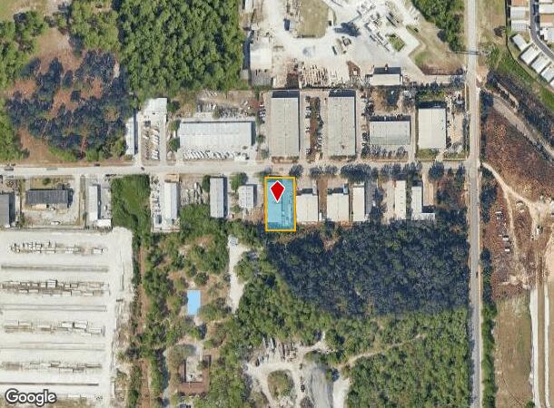  727 Wesley Ave, Tarpon Springs, FL Parcel Map